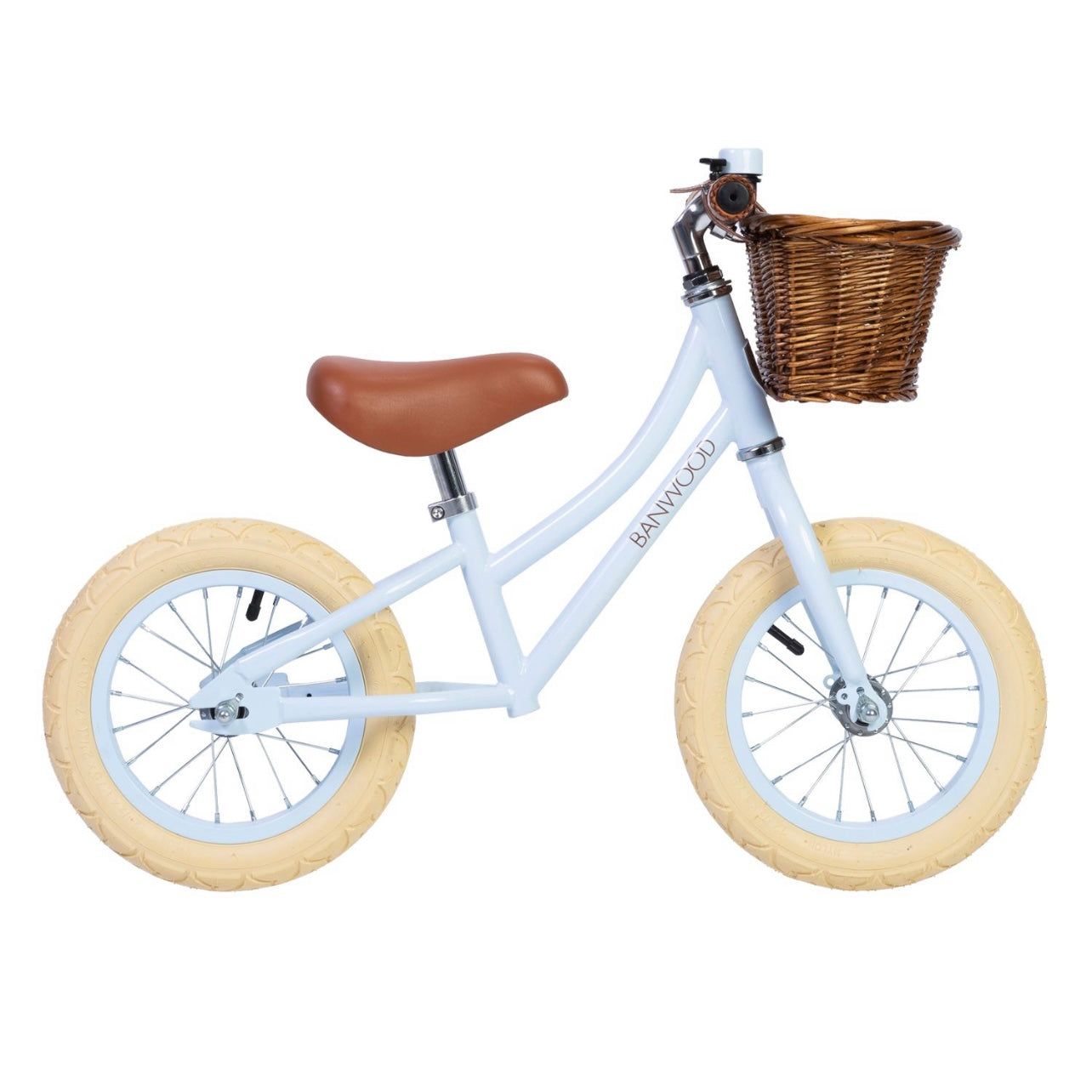 Load image into Gallery viewer, Sky Blue Balance Bike with Basket
