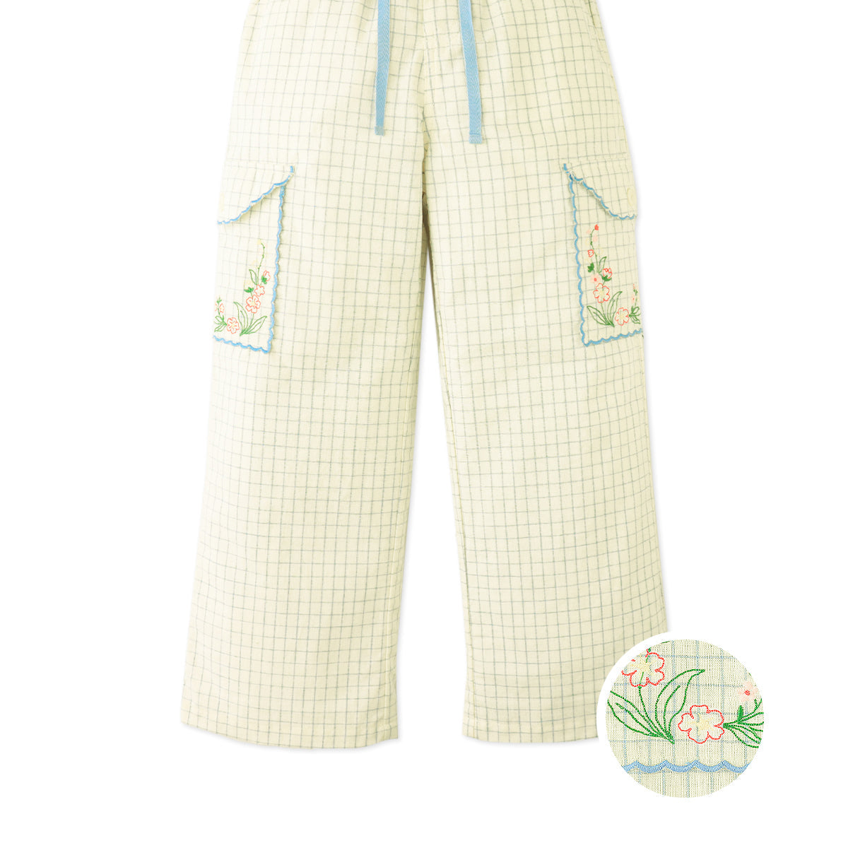 Ariana Embroidered Cargo Pants