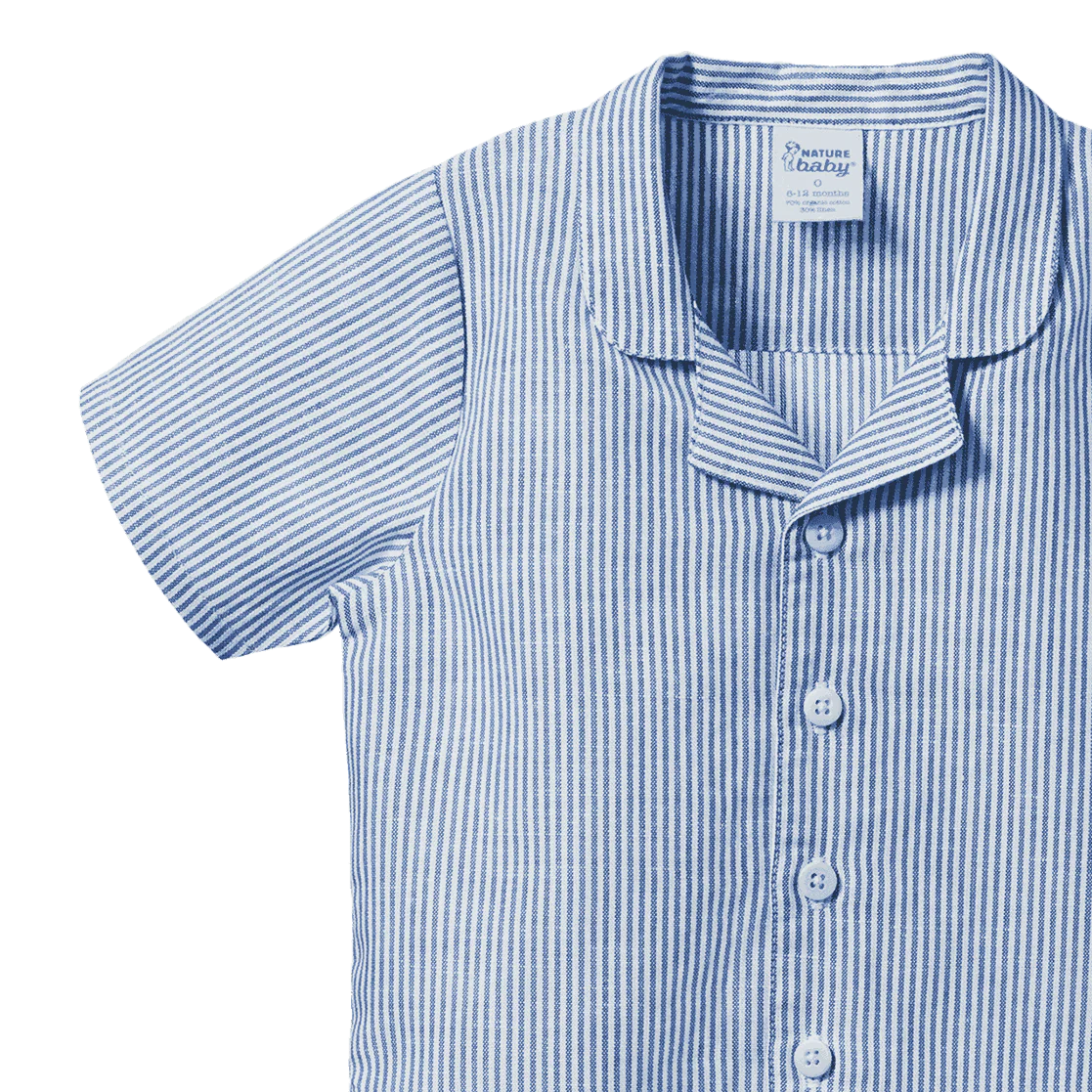 Summer Stripe Linen Shirt