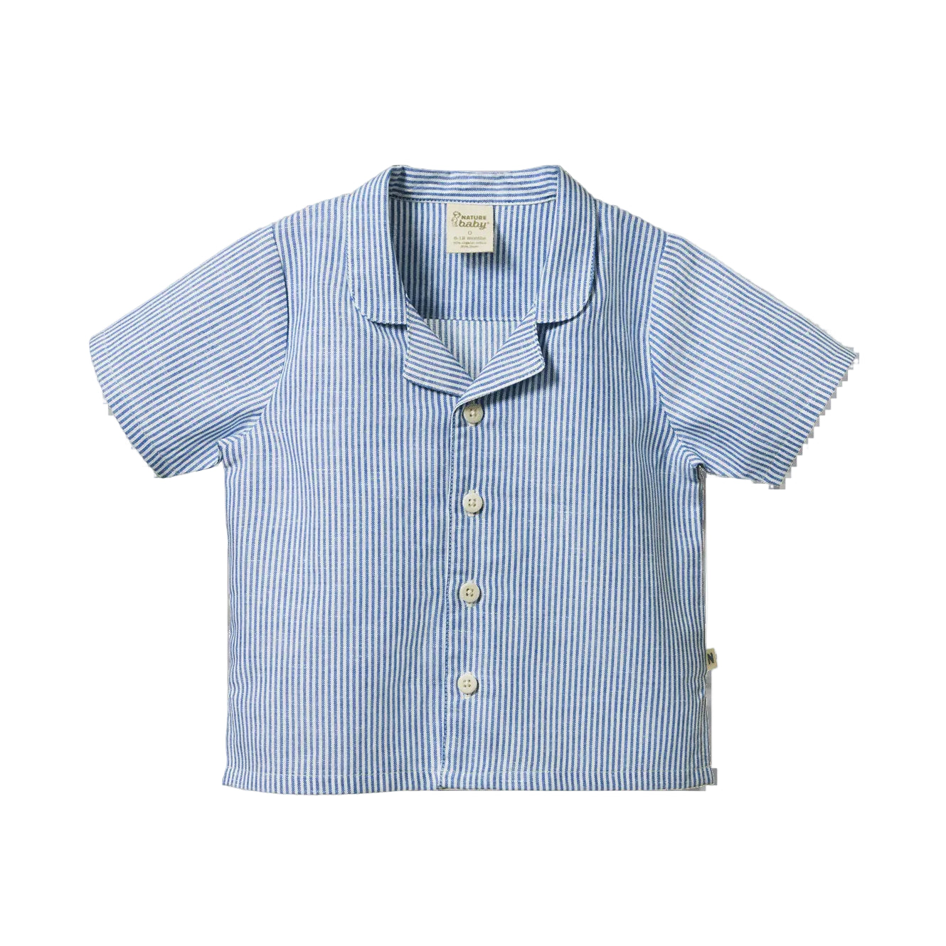 Summer Stripe Linen Shirt