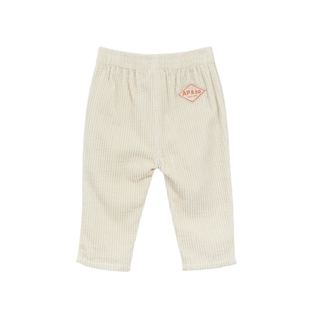 Cream Corduroy Pants - Baby