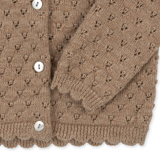 Holiday Knit Sweater in Creme