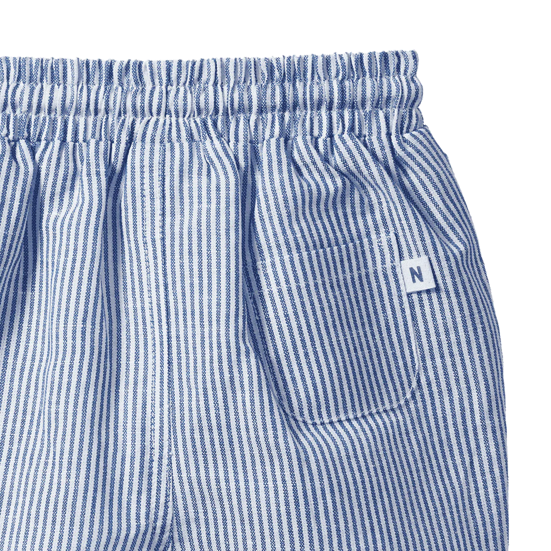 Summer Stripe Linen Shorts