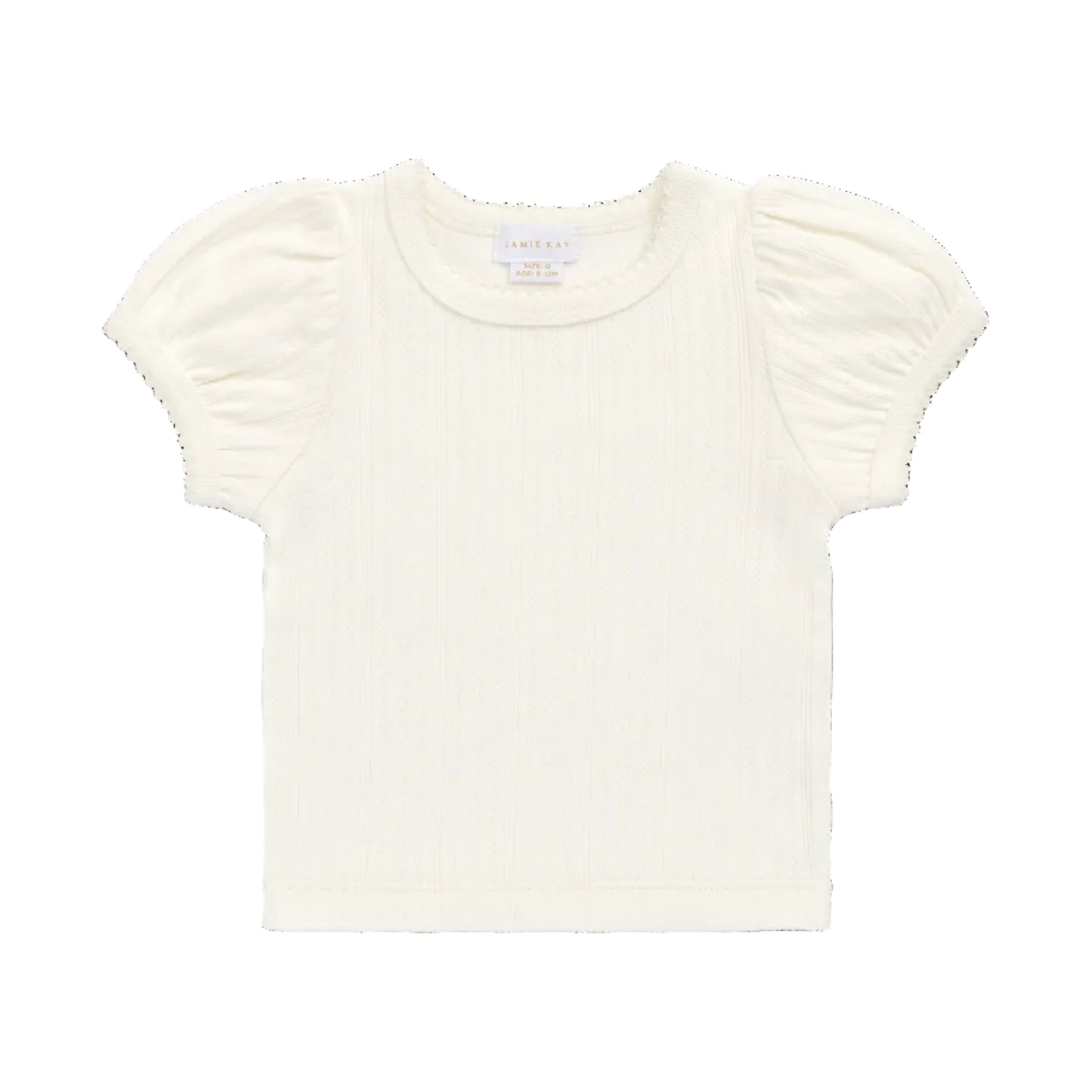 Rhea Pointelle Top