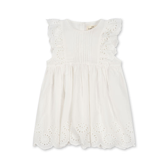 Posey Dress in Optic White