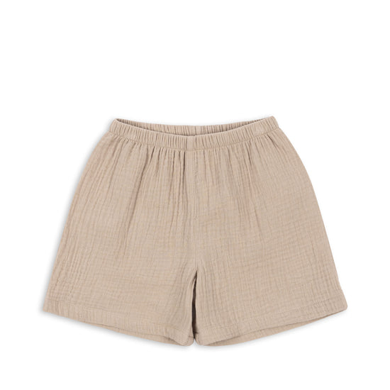 Olive Shorts in Pure Cashmere