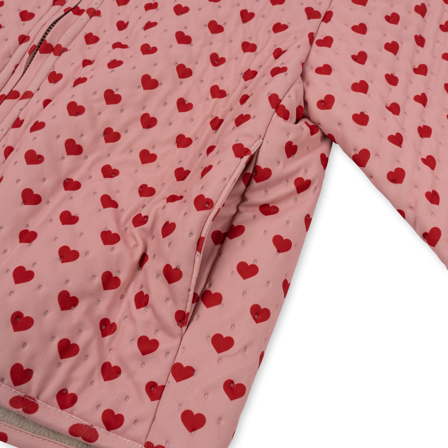Load image into Gallery viewer, Thermo Jacket in Pink Hearts
