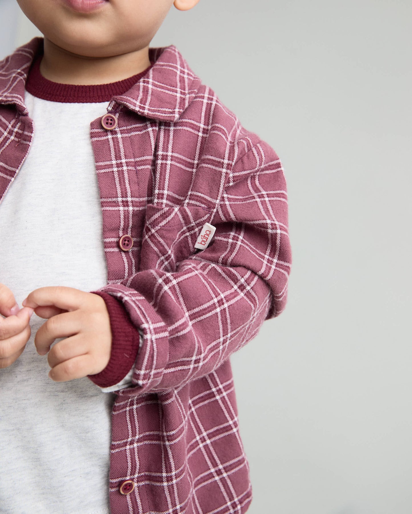Pomegranate Tartan Shirt