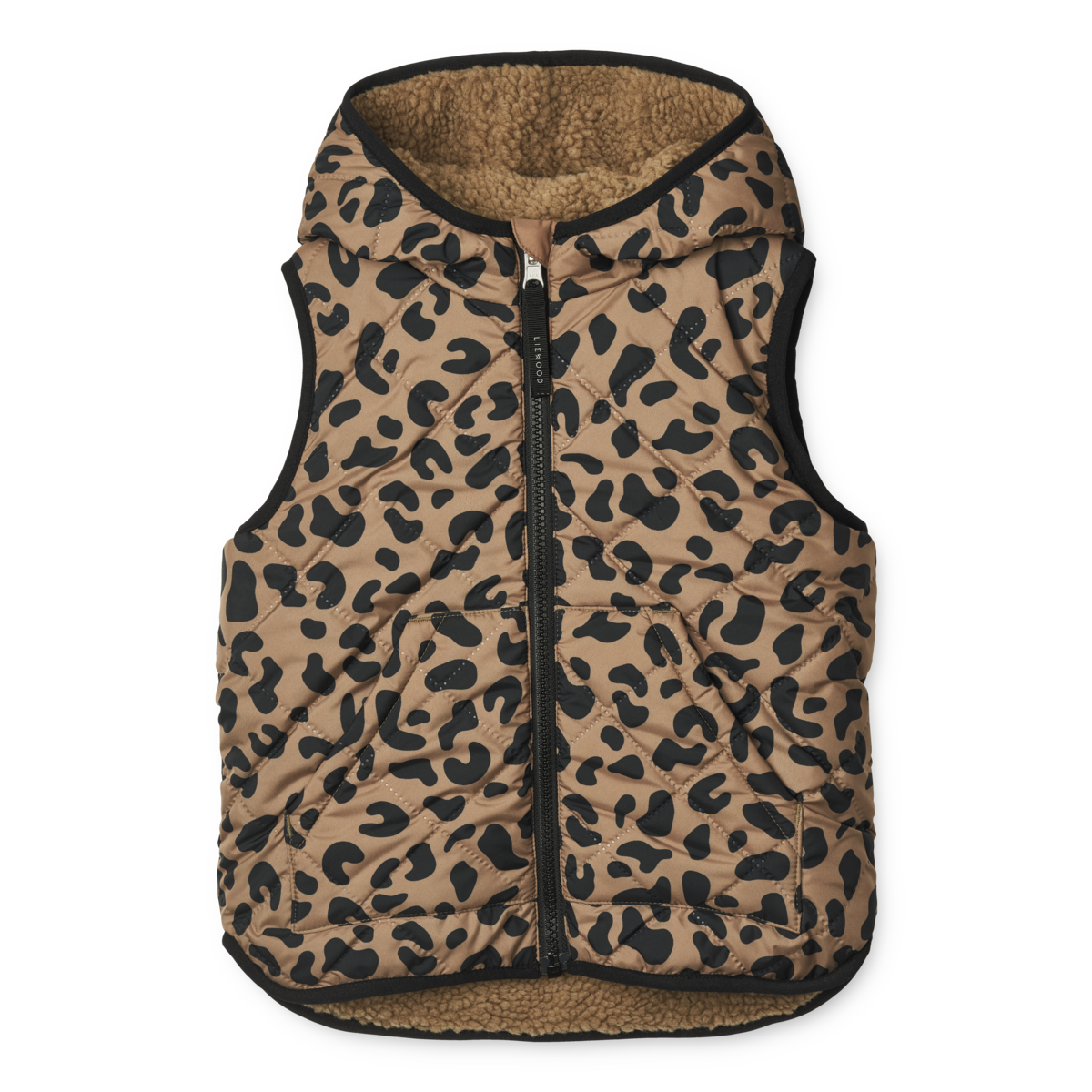 Leopard Reversible Vest