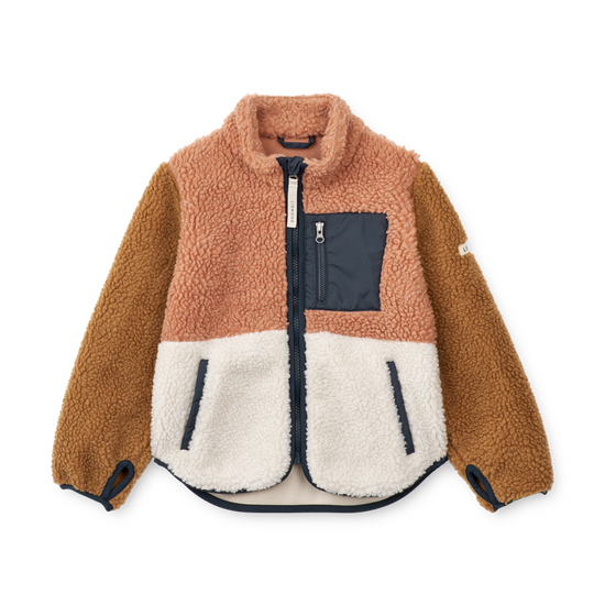 Load image into Gallery viewer, Nolan Teddy Jacket in Tuscany Rose
