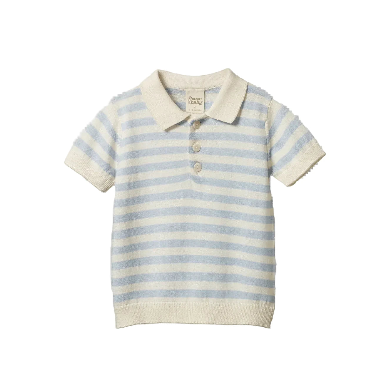 Sea Stripe Knit T-Shirt