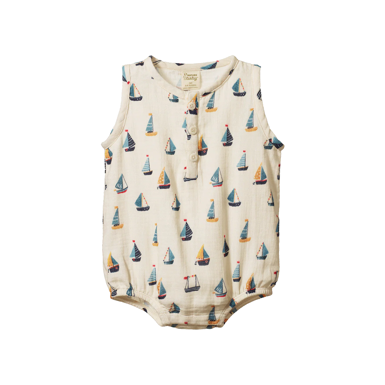Sailboat Muslin Bubble