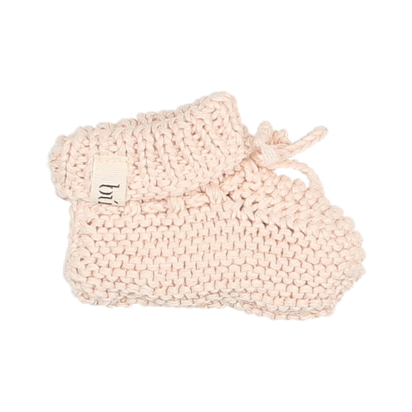 Load image into Gallery viewer, Knit Booties in Light Pink
