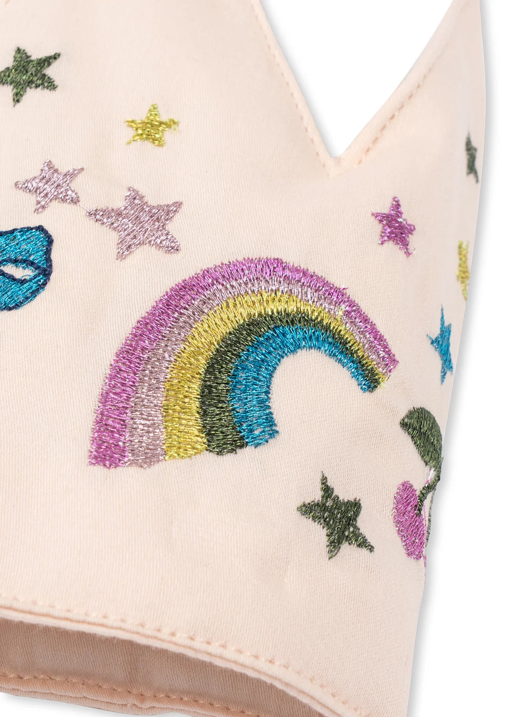 Embroidered Glitter Birthday Crown