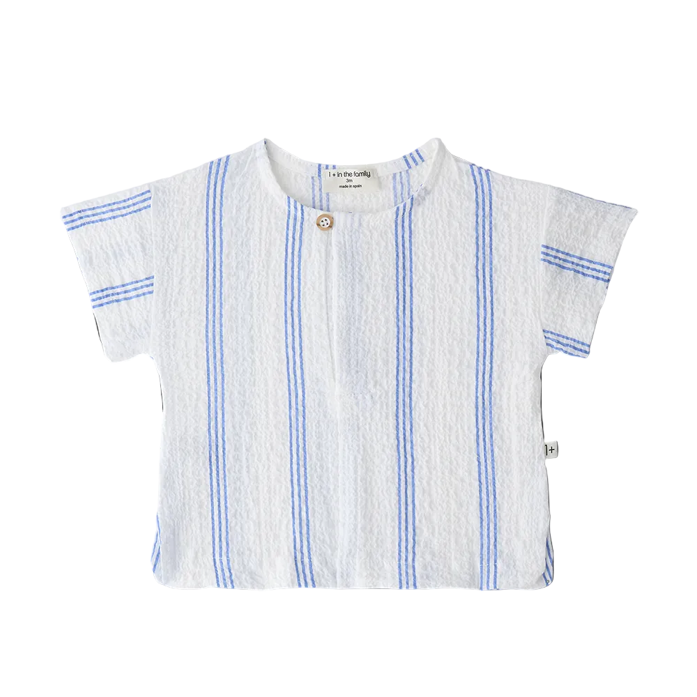 Ultramarine Stripe Porta Shirt