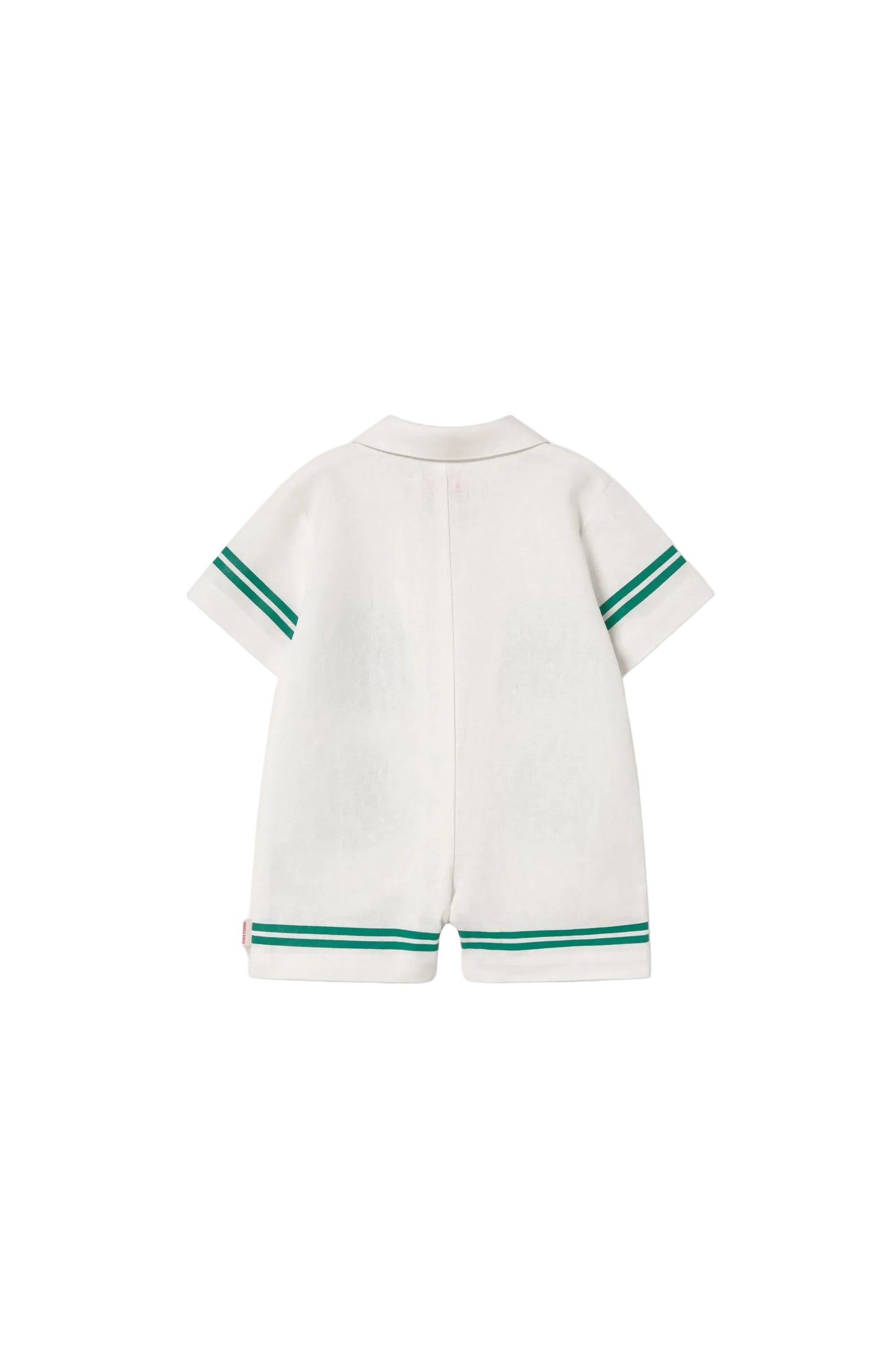 Emerald Daises Romper
