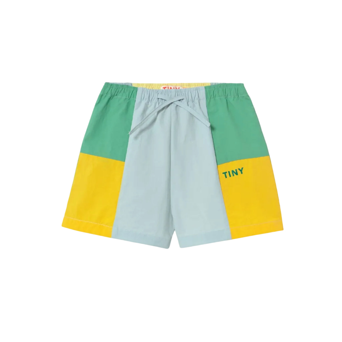 Windbreaker Color Block Shorts