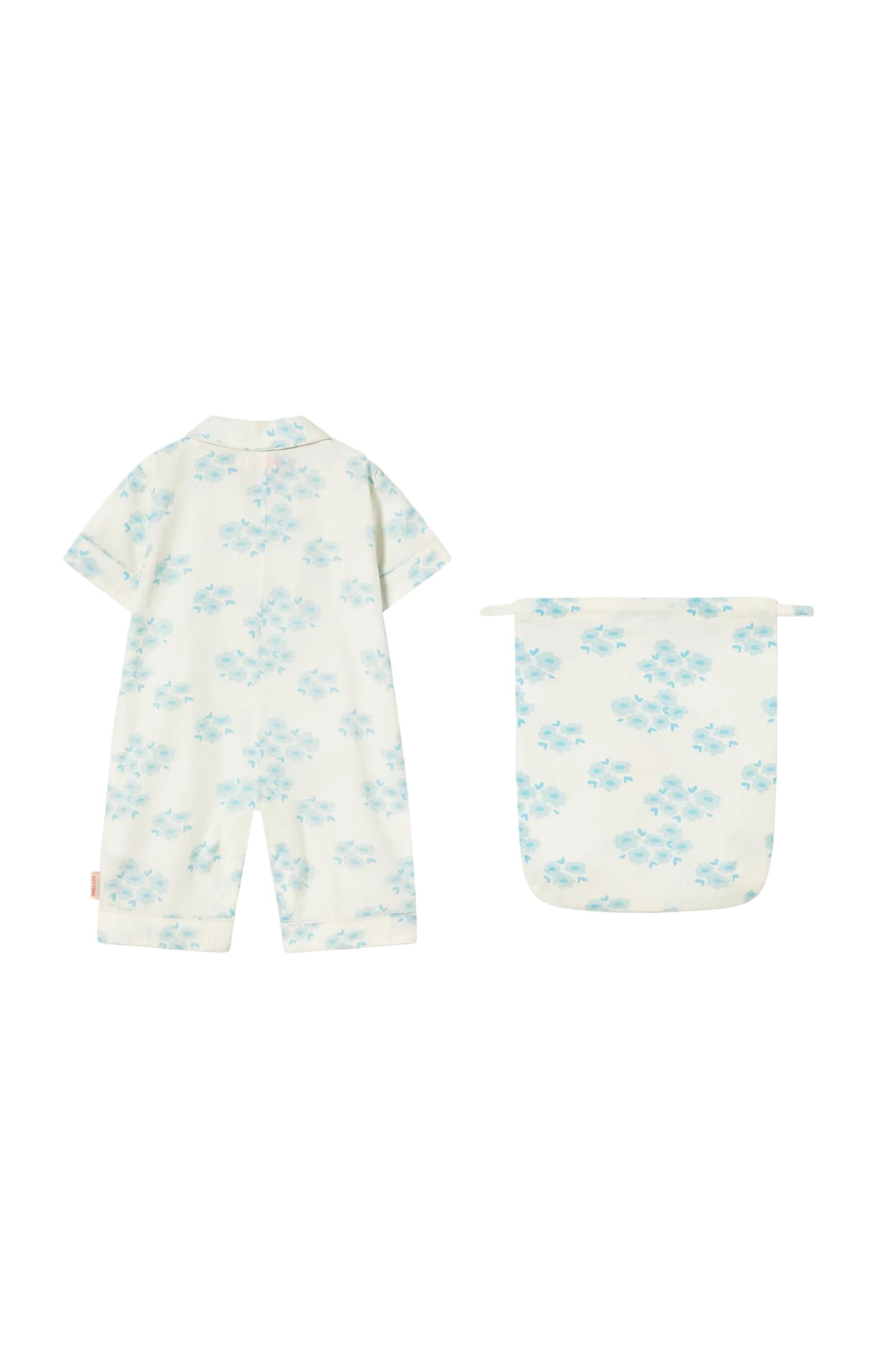 Emerald Blossoms Romper