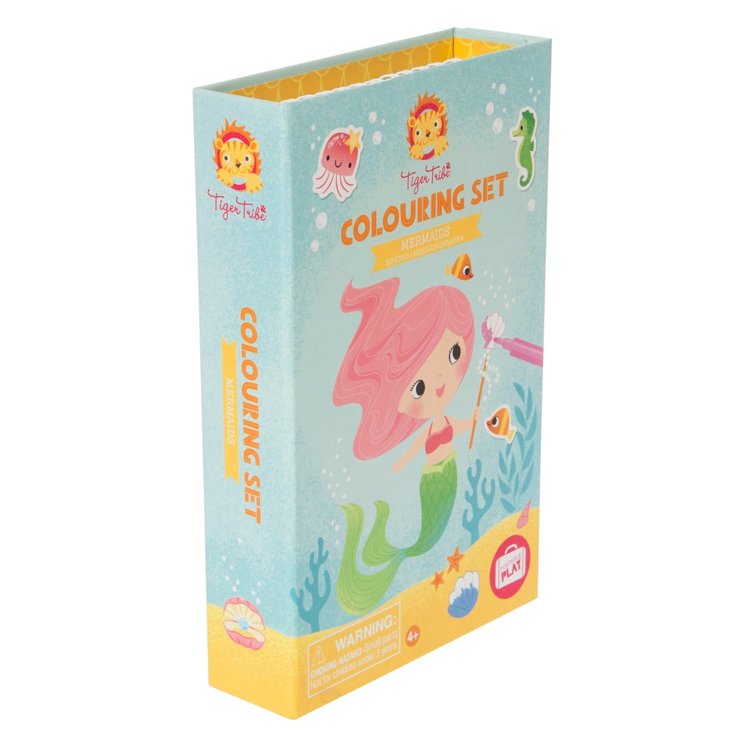 Mermaid Sticker & Coloring Set