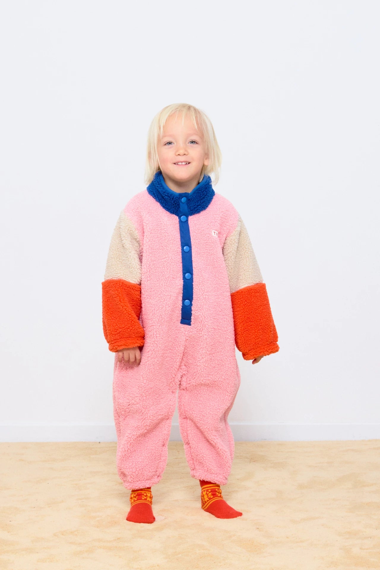 Pink Polar Sherpa Jumpsuit