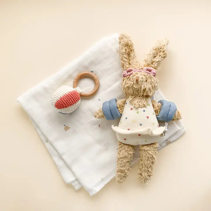 Crochet Beach Ball Rattle