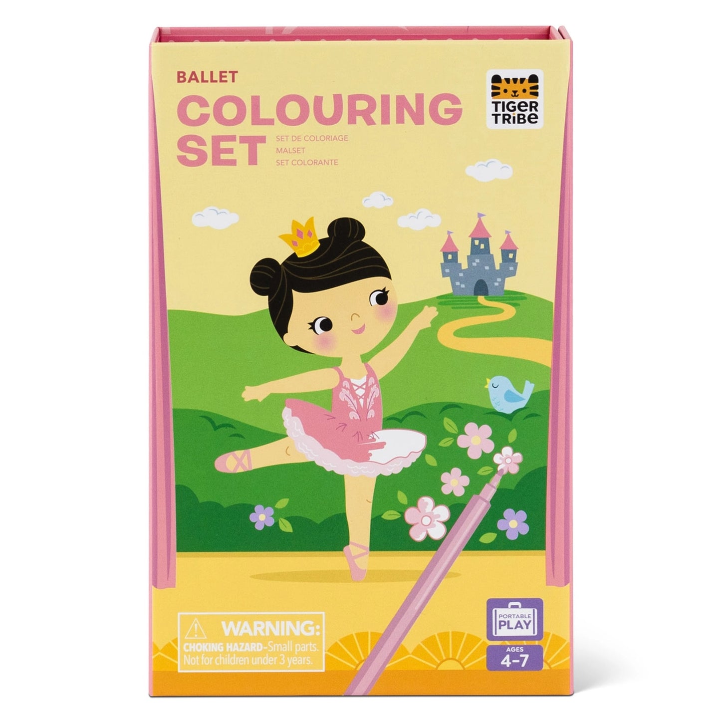 Ballerina Sticker & Coloring Set