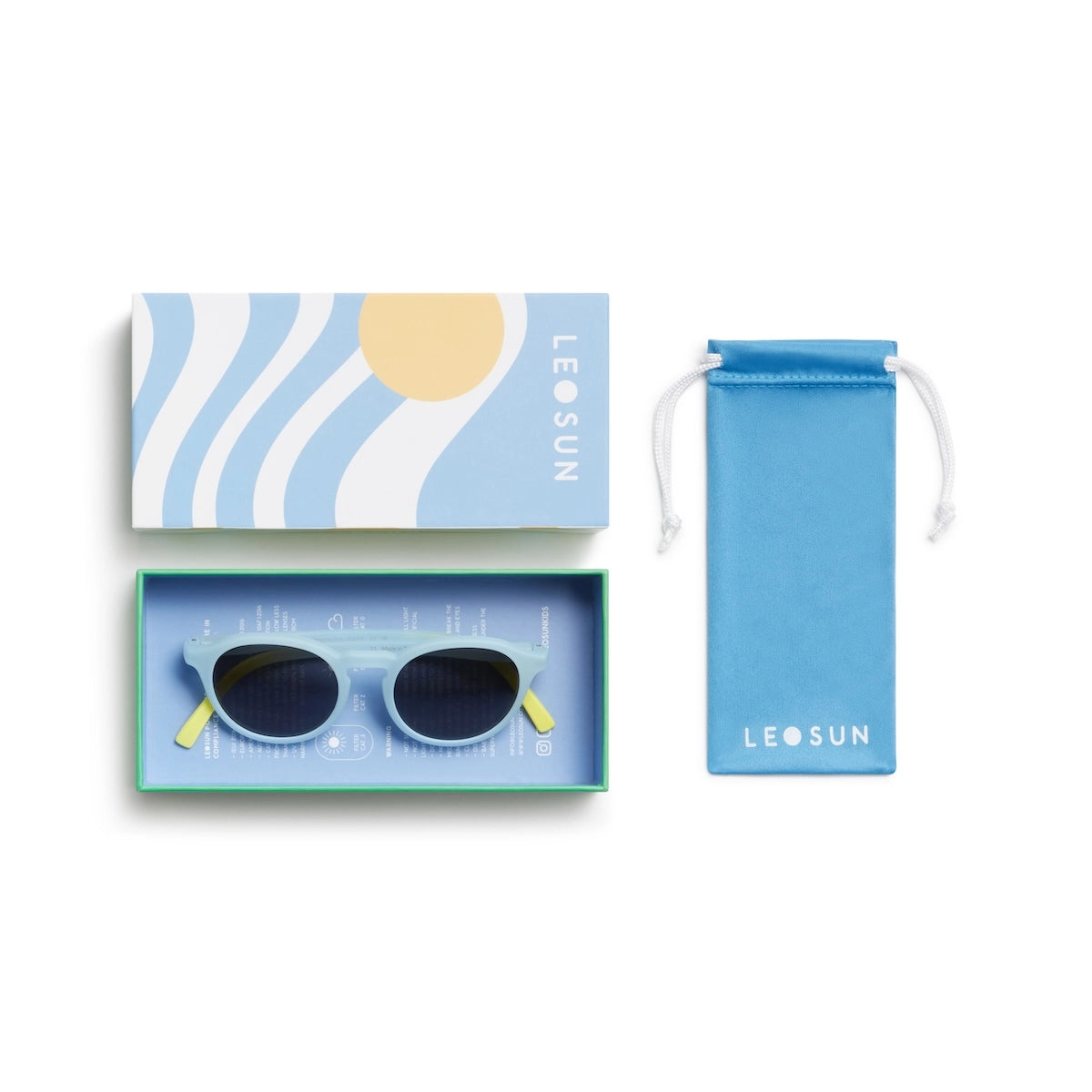Baby Polarized Sunglasses in Blue