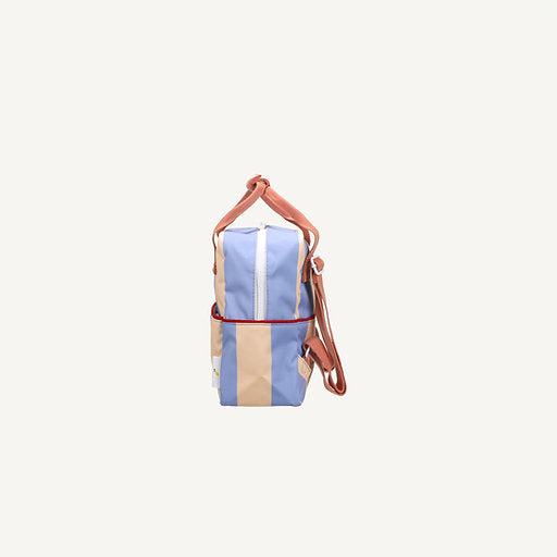 Cloud Blue Stripe Small Backpack