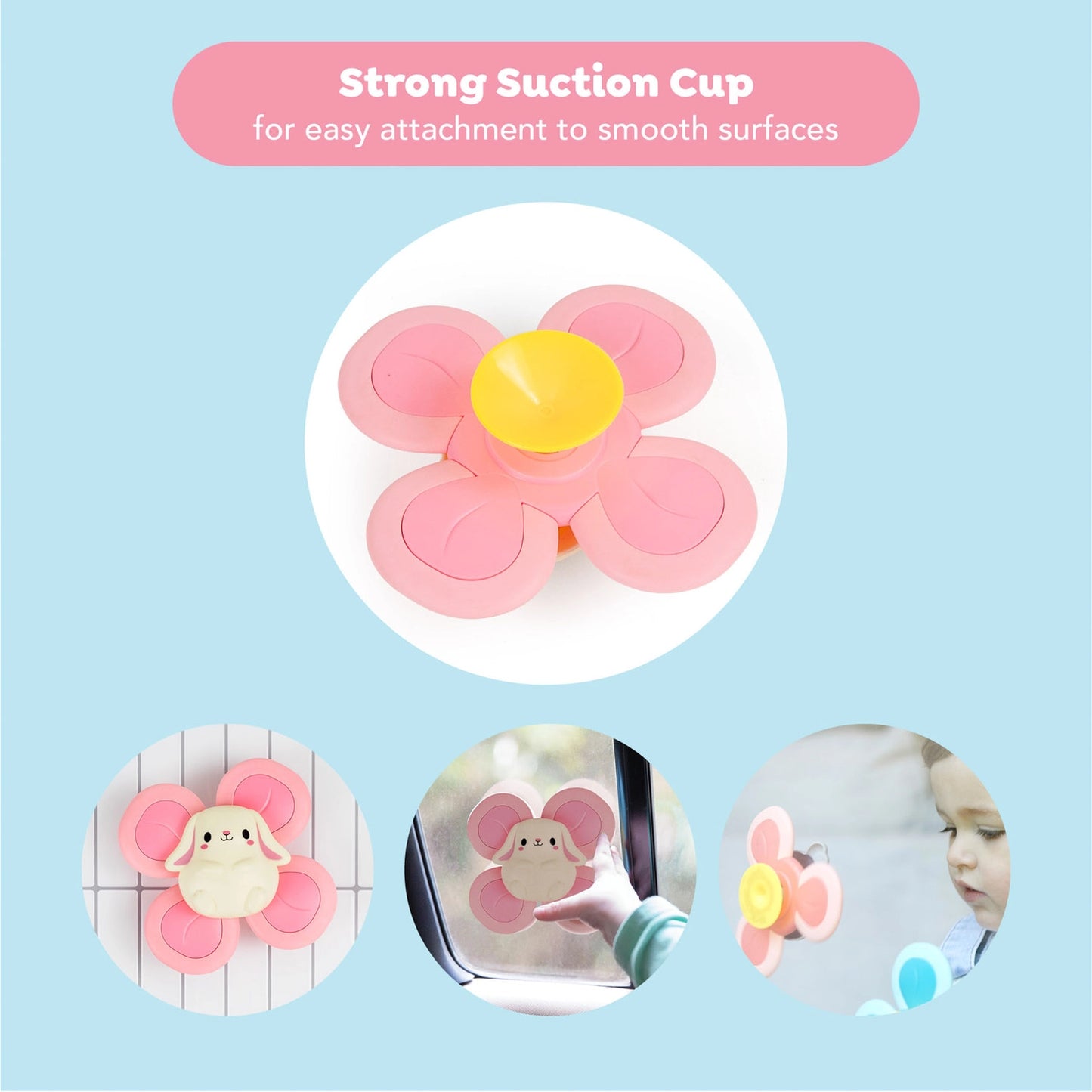 Bunny Sensory Spinner
