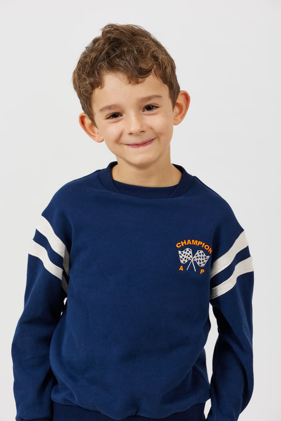Navy Champion Sweatshirt