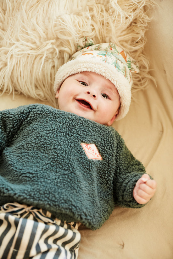 Gilbert Green Sherpa Sweatshirt