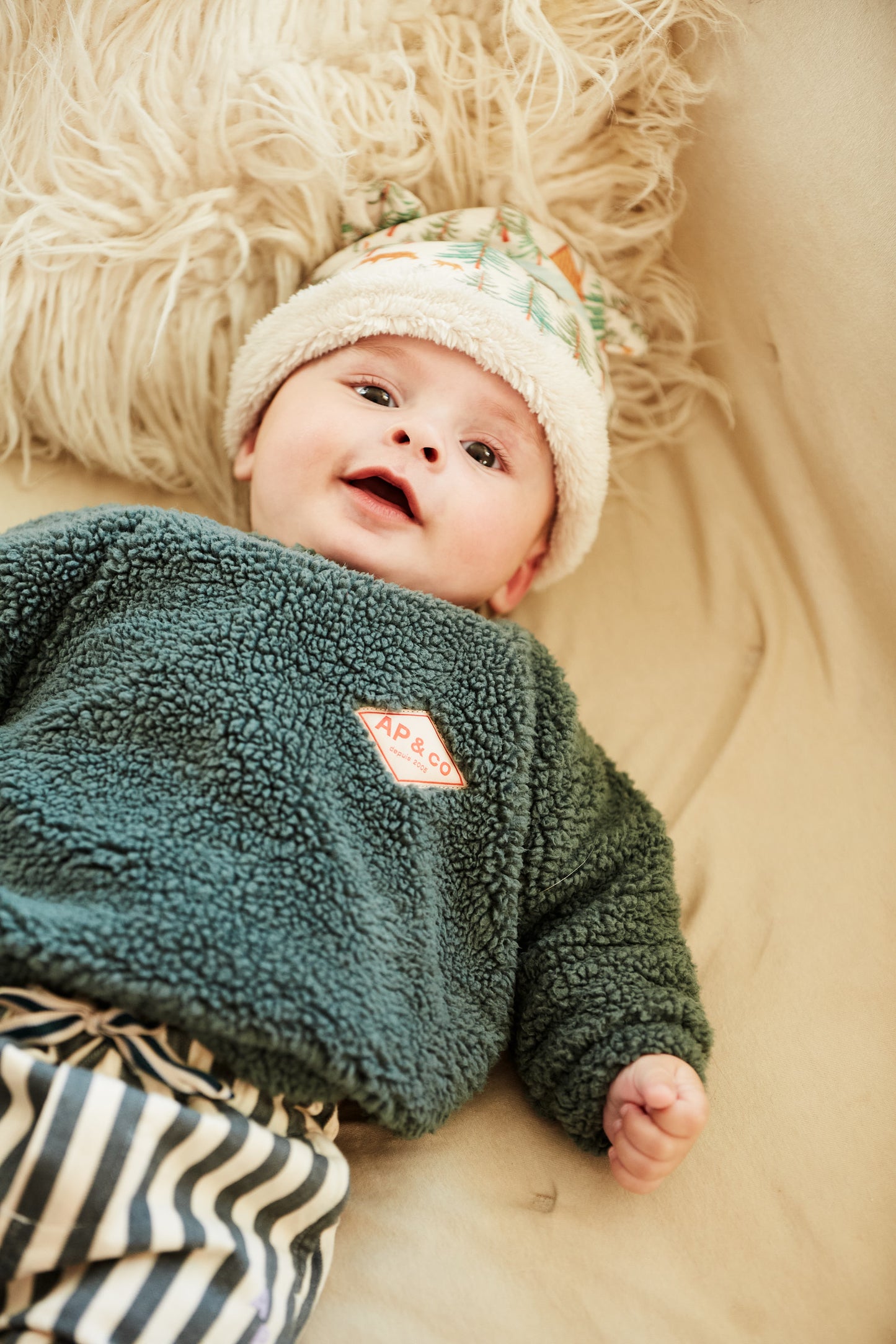 Gilbert Green Sherpa Sweatshirt