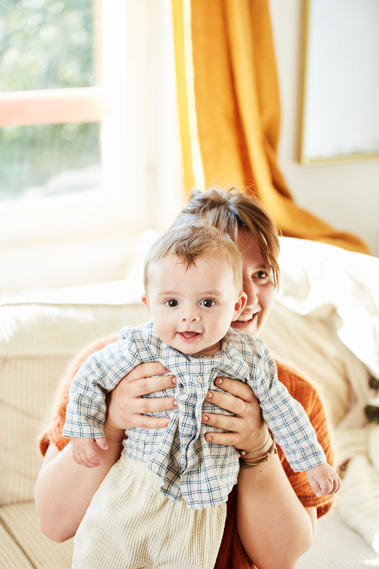 Cream Corduroy Pants - Baby