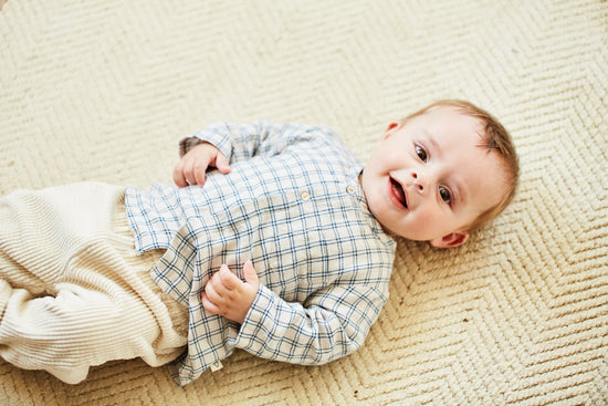 Cream Corduroy Pants - Baby