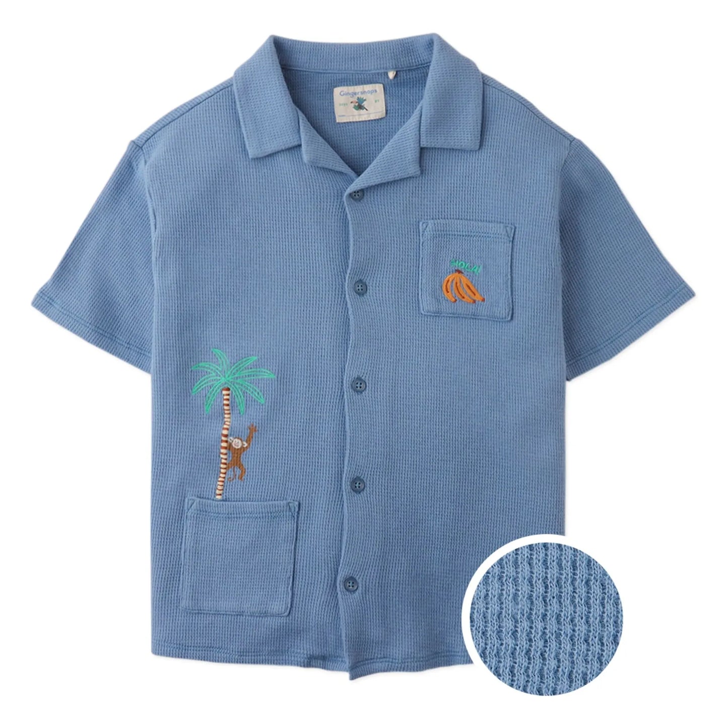 Tommy Monkey Waffle Shirt
