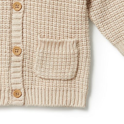 Load image into Gallery viewer, Knit Cardigan in Oatmeal

