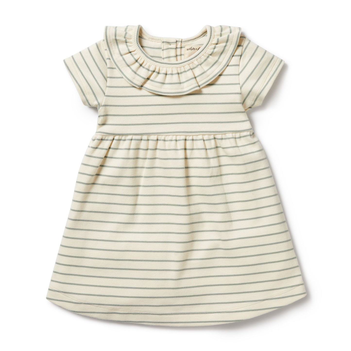 Petit Ruffle Dress in Sage