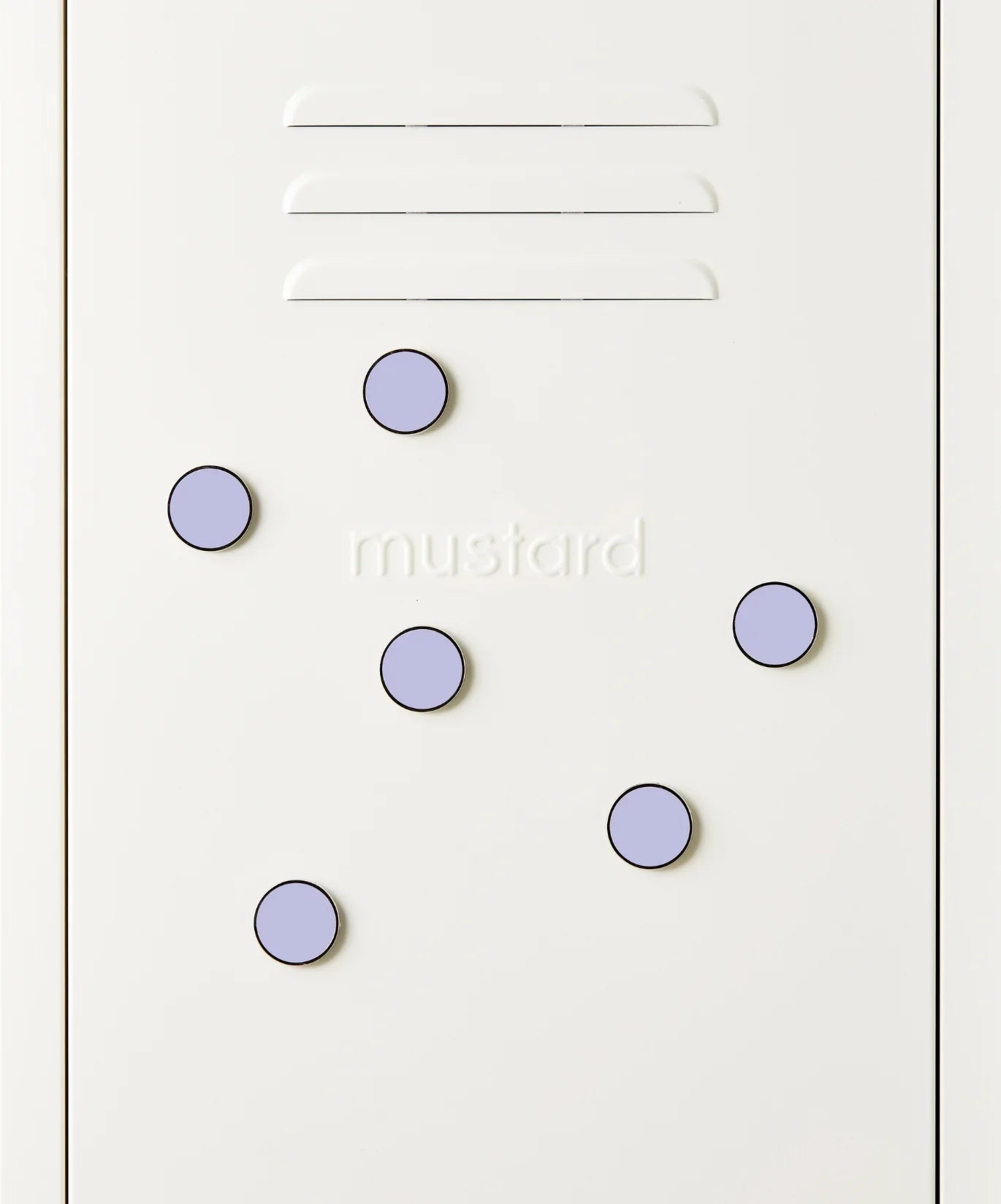 The Buttons in Lilac