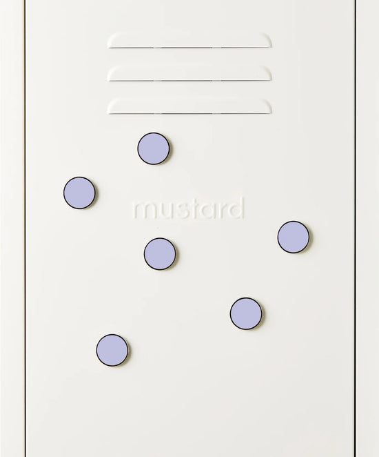 The Buttons in Lilac