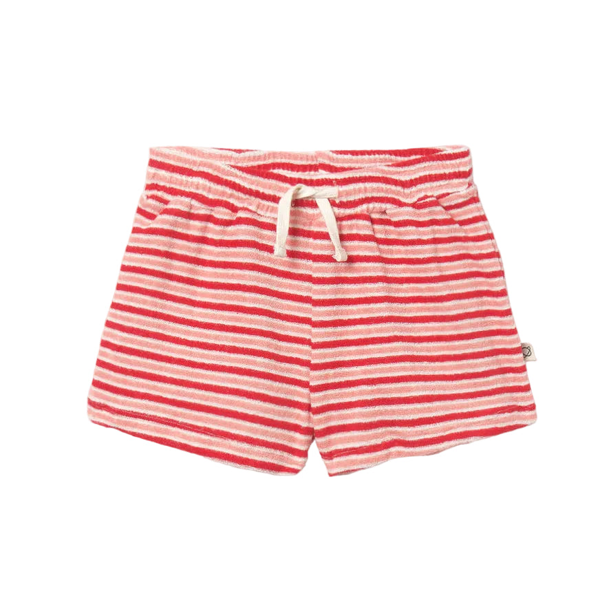 Tomato Stripe Shorts