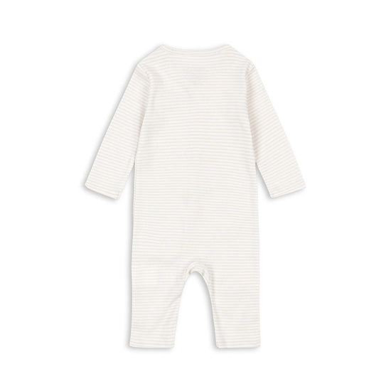 Gray Dawn Tea Stripe Jumpsuit