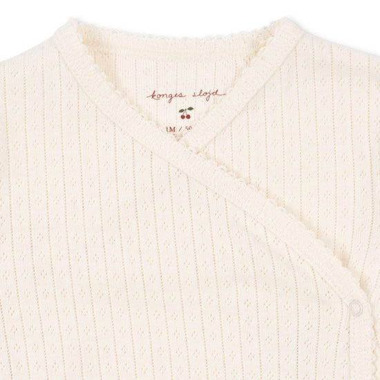 Antique White Long Sleeve Bodysuit