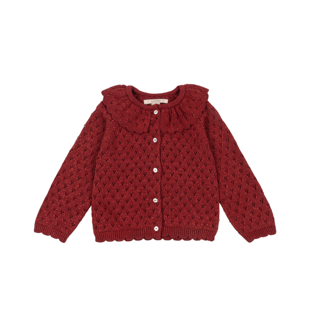 Holiday Dahlia Cardigan