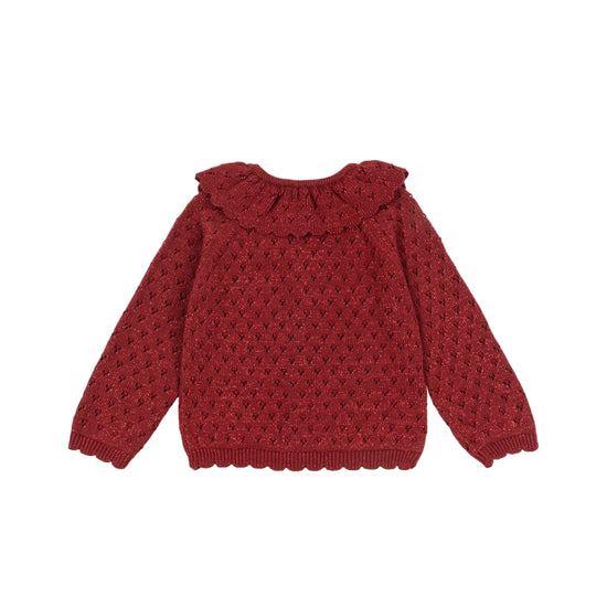 Holiday Dahlia Cardigan