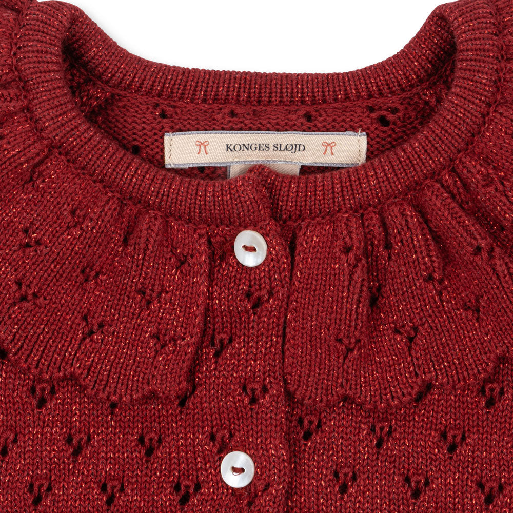 Holiday Dahlia Cardigan