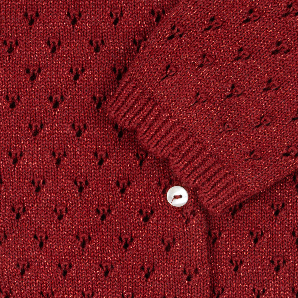 Holiday Dahlia Cardigan