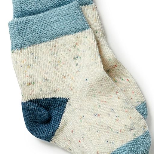 Load image into Gallery viewer, Baby Socks Pack in Bluestone
