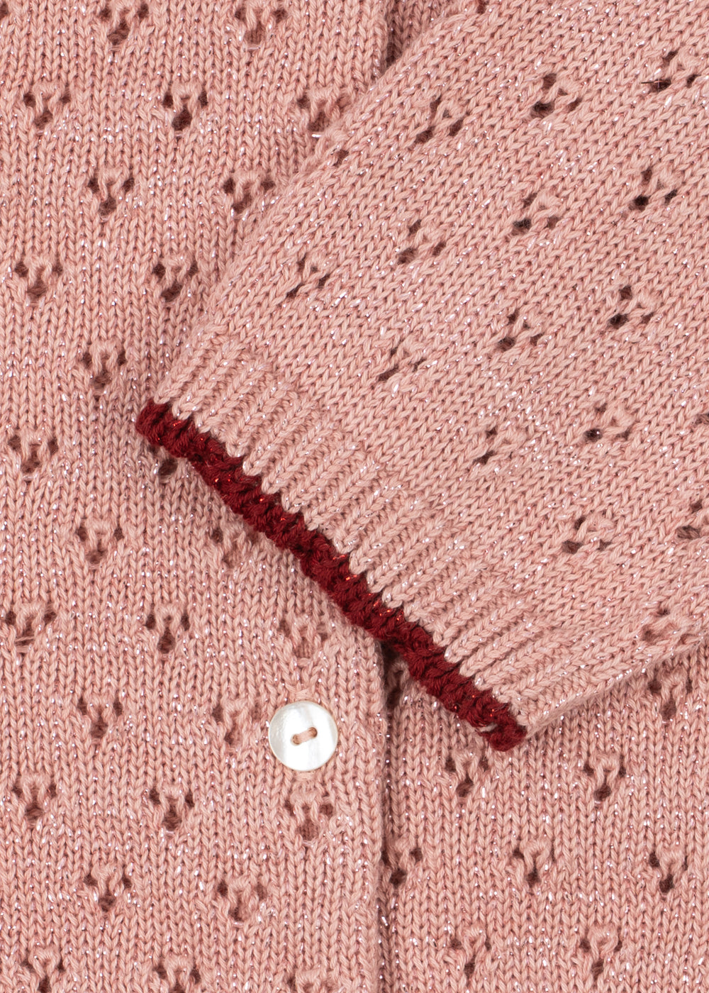 Mellow Rose Holiday Cardigan