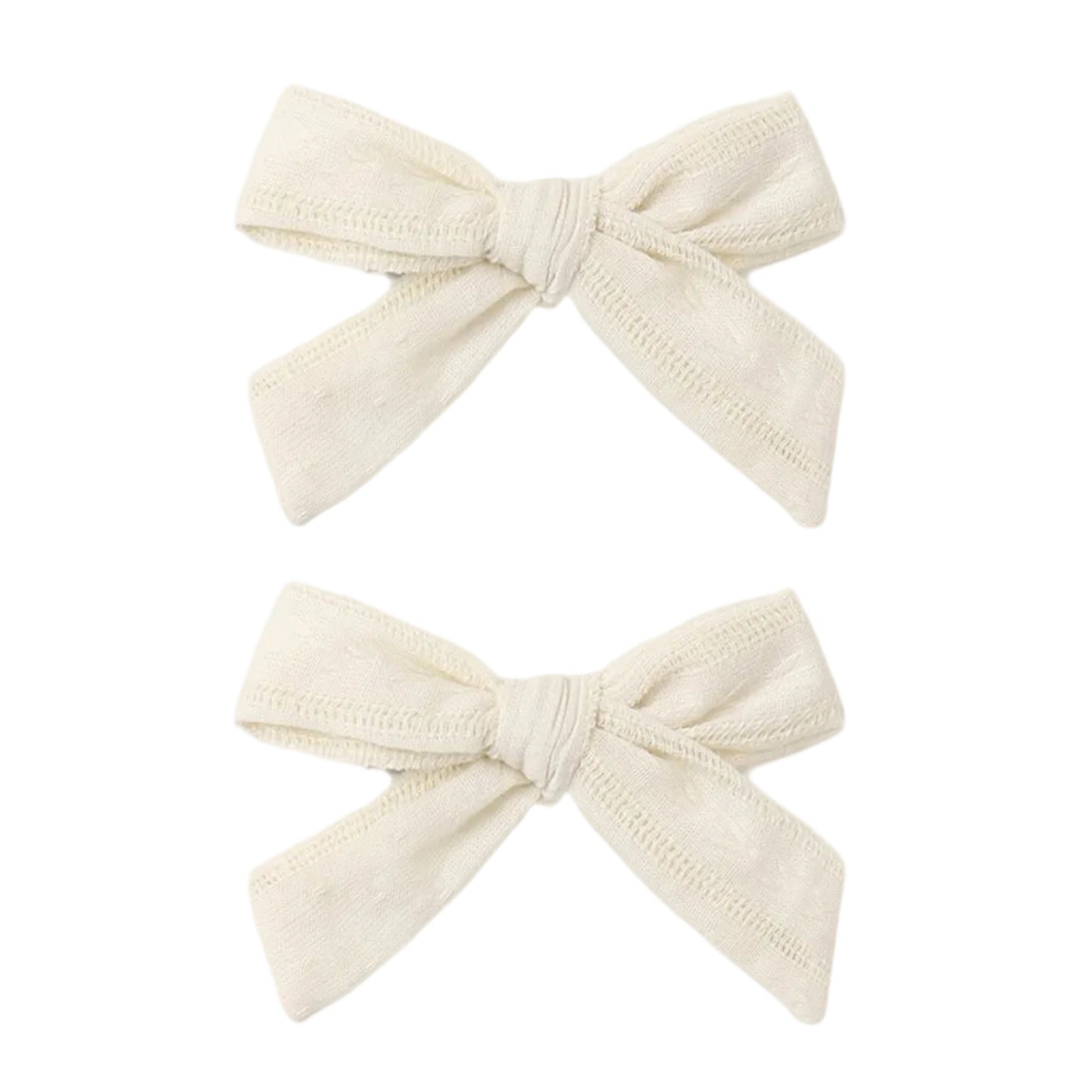 Cream Bows