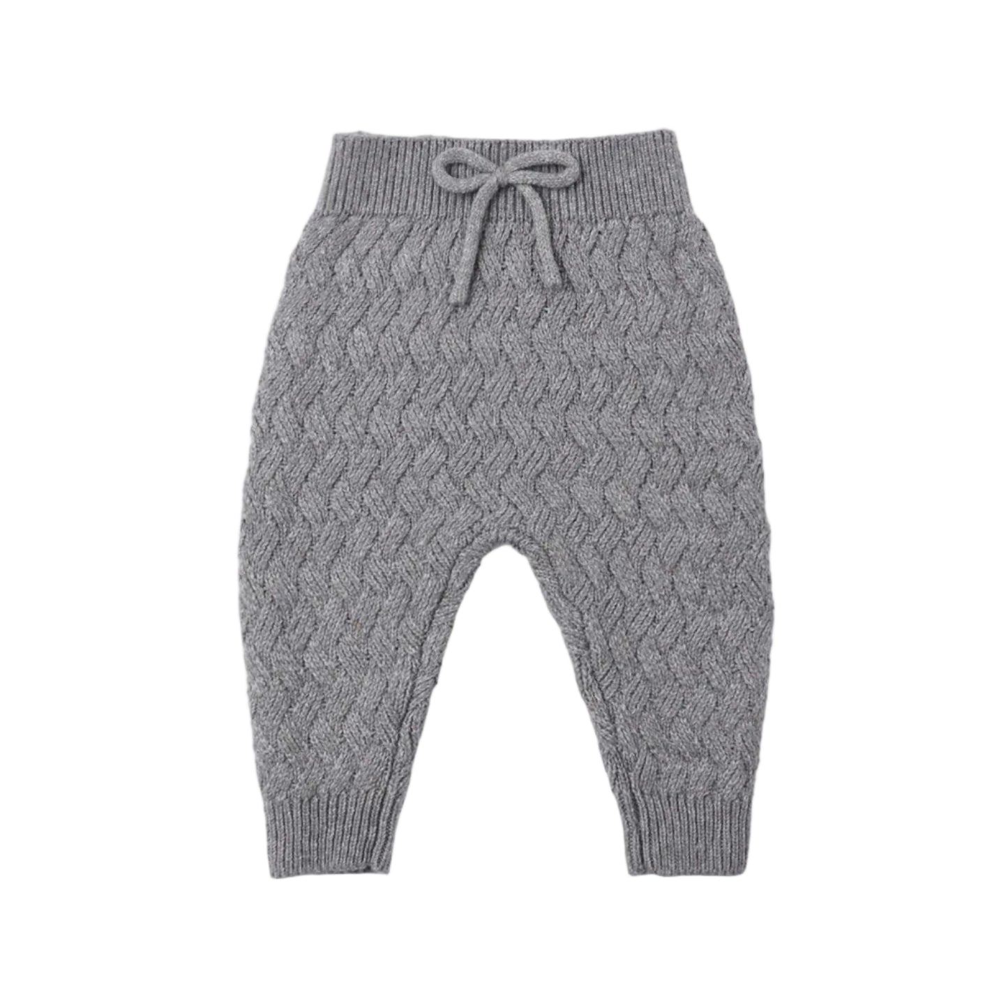 Knit Pant in Heathered Slate